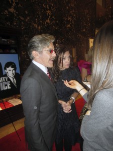 Geraldo Rivera with his wife Erica gets interviewed about how much his association with Garden City’s Life’s WORC has meant to him during his career.