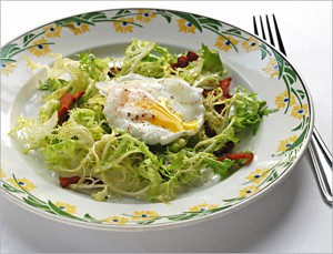 Frisée and Belgian  Endive Salad