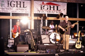 Dave Mason and his band performing at the IGHL 35th Anniversary Gala (Photo by Jean Skidgel)