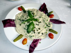 Veal Tonnato is actually chilled veal in a tuna sauce.