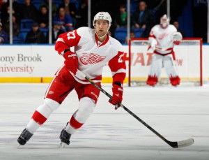 In the middle of a transition period, the best the Detroit Red Wings could do on the free agent market was resign defenseman Kyle Quincey.