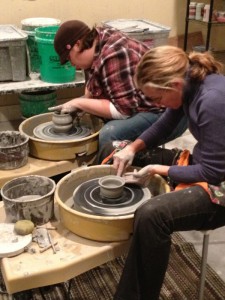 A potters wheel class is one of the activities adults will be able to partake in at Usdan's one-day arts camp experience 