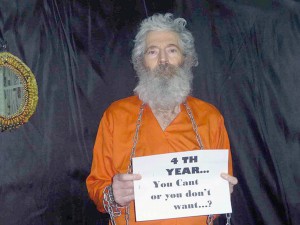 This image was released in 2013, which claims to be Robert Levinson. (Photo courtesy of the Levinson Family)
