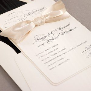 Invitations can be as simple or sophisticated as you may want them to be.
