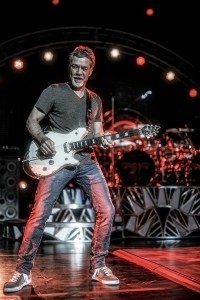 The 2015 guitar god version of Eddie Van Halen (Photo by Tommy Von Voigt)
