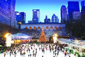 The rink at Bryant Park