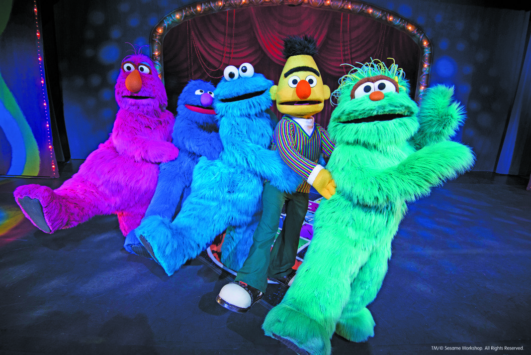 Dancing With The Sesame Street Gang.