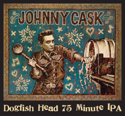 One of Jon Langford's pieces of art that he created for Dogfish Head Brewers