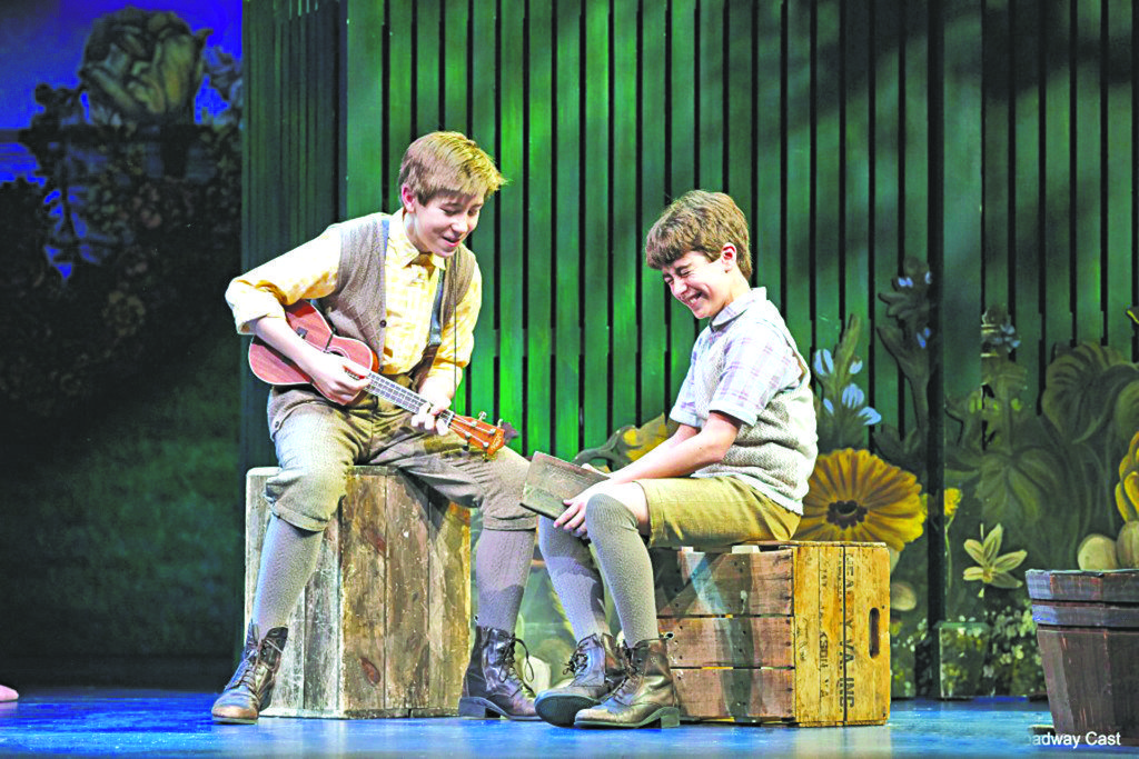 Two of the Llewelyn Davies boys (Photo courtesy of Finding Neverland)
