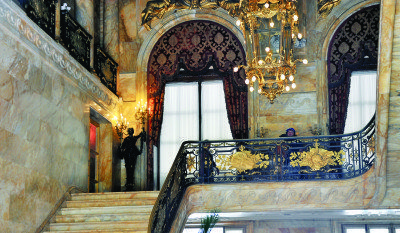 Inside the Marble House