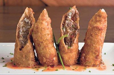 The cheesesteak eggrolls are a favorite.