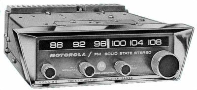 The first radio motorized Victrola, “Motorola”