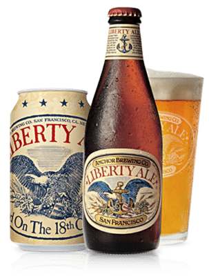 Anchor’s Liberty Ale, an original craft ale brewed in 1975