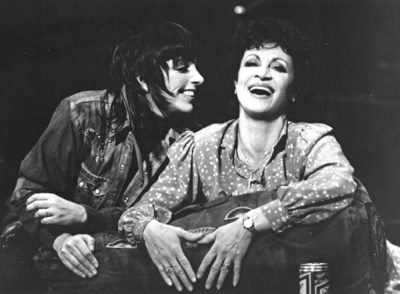 Chita Rivera (right) in 1984's The Rink alongside Liza Minnelli, a role for which Rivera won her first Tony Award (Photo by Ken Howard)