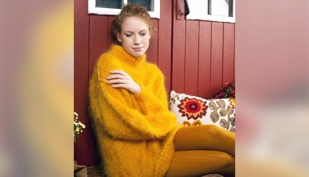 Spicy Mustard is a trendy color this season. Winter wear