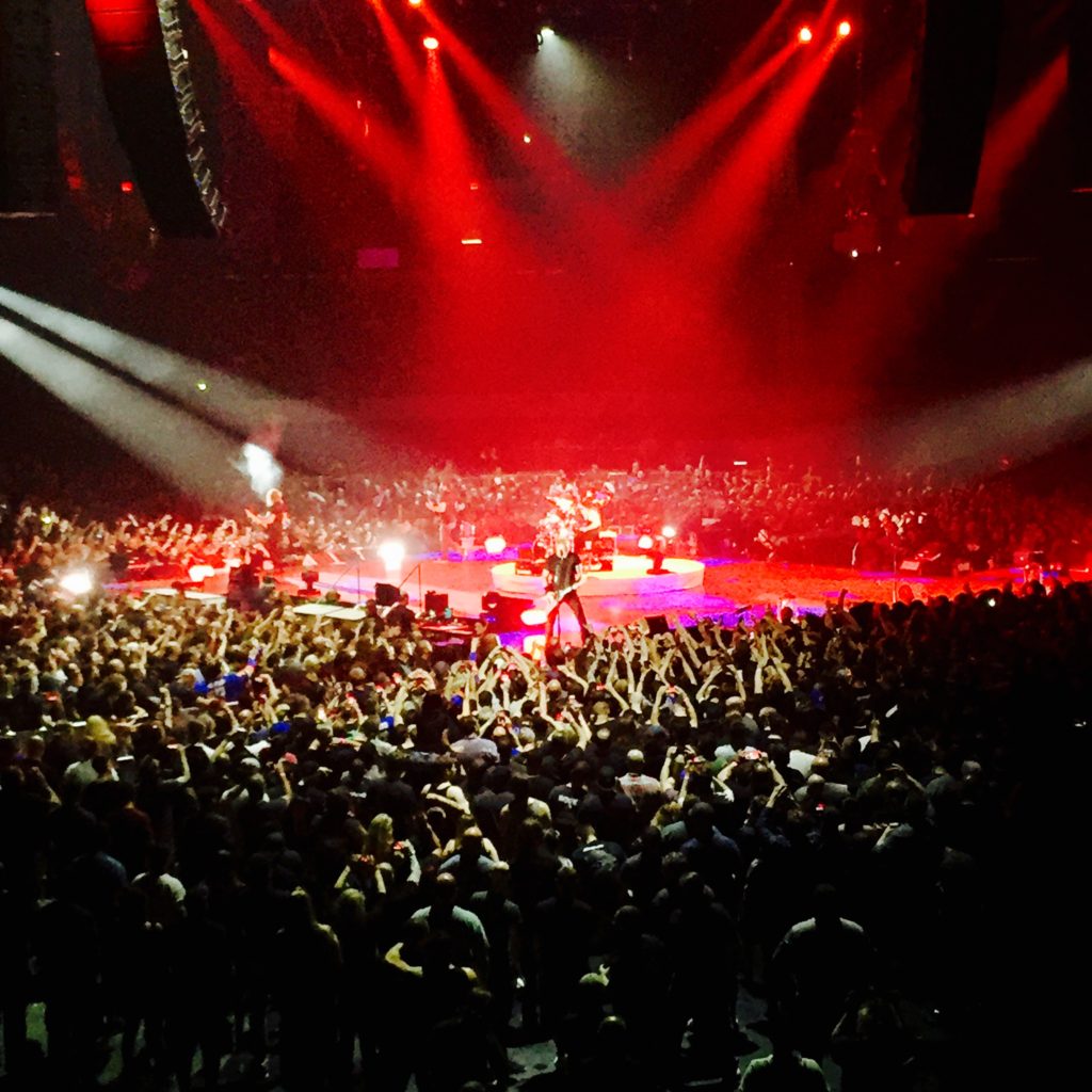 Metallica at Nassau Coliseum Photo by Arien Dijkstra