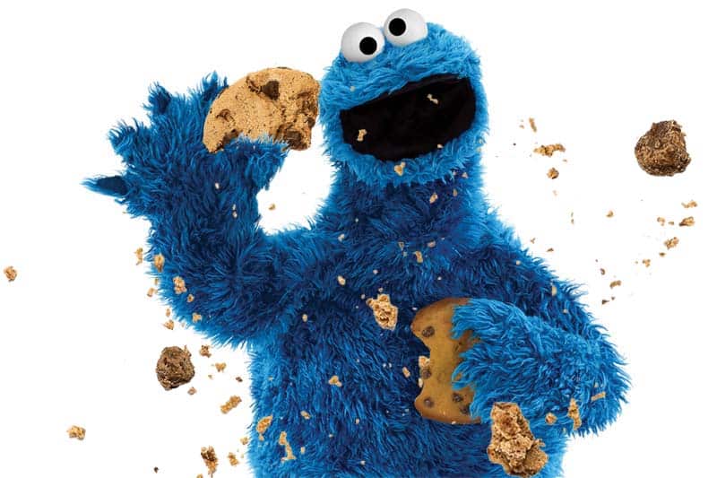 cookie monster eats love nectar