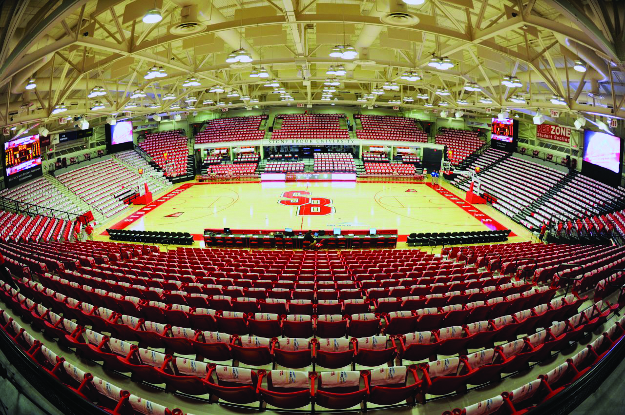 Island Federal Credit Union Arena is the home of the Stony Brook Seawolves....